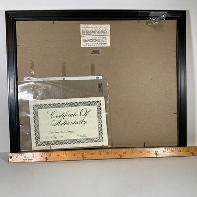 LOT 66: "Ogala Spring" Signed and Numbered 21 of 500 Work of Art by Artist Constance "Connie" Liss with Certificate...