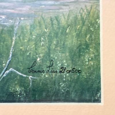 LOT 66: "Ogala Spring" Signed and Numbered 21 of 500 Work of Art by Artist Constance "Connie" Liss with Certificate...