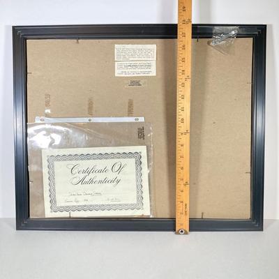 LOT 66: "Ogala Spring" Signed and Numbered 21 of 500 Work of Art by Artist Constance "Connie" Liss with Certificate...