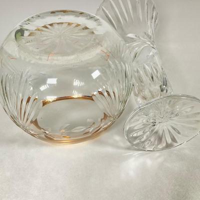 LOT 67: Art Glass Vase Collection featuring Durand pulled feather vase