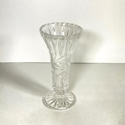 LOT 67: Art Glass Vase Collection featuring Durand pulled feather vase