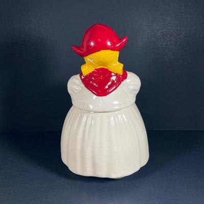 LOT 77: Vintage Shawnee Dutch Girl Cookie Jar