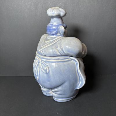 LOT 88: Vintage Redwing Pottery Pierre the Chef Cookie Jar