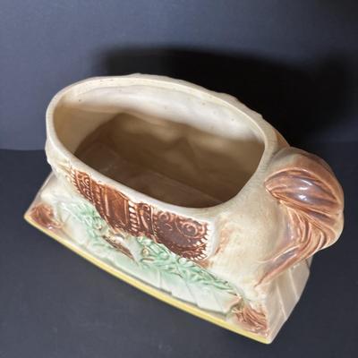 LOT 91: Vintage McCoy Rocking Horse Cookie Jar