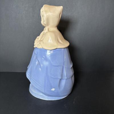 LOT 93: Vintage Little Red Riding Hood Cookie Jar
