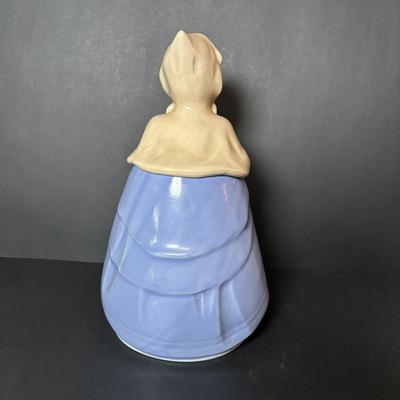 LOT 93: Vintage Little Red Riding Hood Cookie Jar