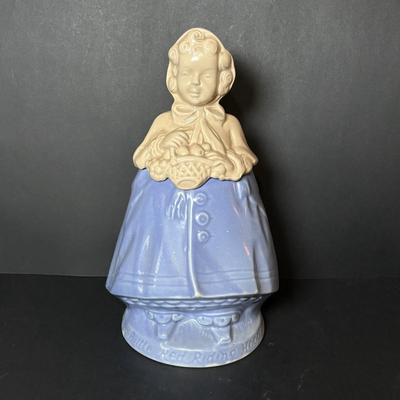 LOT 93: Vintage Little Red Riding Hood Cookie Jar