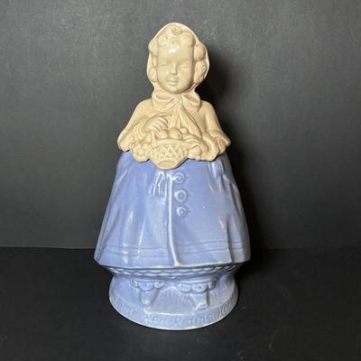 LOT 93: Vintage Little Red Riding Hood Cookie Jar