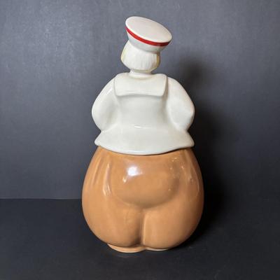 LOT 94: Vintage Pottery Craft Guild Dutch Boy Cookie Jar