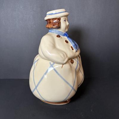 LOT 95: Vintage Shawnee "Happy" Dutch Boy Cookie Jar