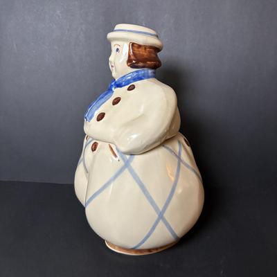LOT 95: Vintage Shawnee "Happy" Dutch Boy Cookie Jar