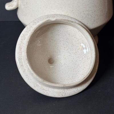 LOT 99: Vintage McCoy "Cookie Pot" Cookie Jar