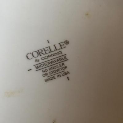 LOT 101: Coring Ware Collection: Spice of Life, Spring Blossom Green & Winter Frost White