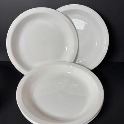 LOT 101: Coring Ware Collection: Spice of Life, Spring Blossom Green & Winter Frost White