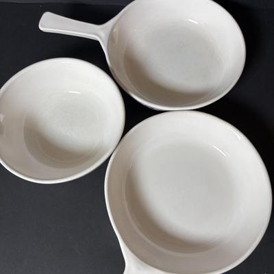 LOT 101: Coring Ware Collection: Spice of Life, Spring Blossom Green & Winter Frost White