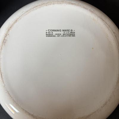 LOT 101: Coring Ware Collection: Spice of Life, Spring Blossom Green & Winter Frost White