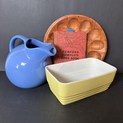 LOT 103: Vintage Kitchen: Hall, Fiesta, Anchor Hocking, Syracuse, Westinghouse, Good Seasons
