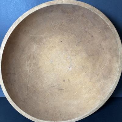 LOT 104: Vintage Rolling Pins, Primitive Vegetable/Cabbage Slicer and Wooden Bowl