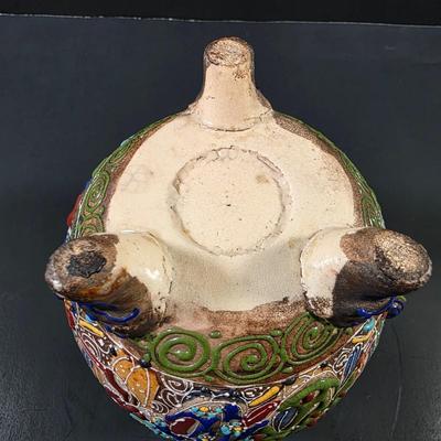 LOT 118: Antique/Vintage Small Hand Painted Japanese Satsuma Vase & Late 19th Century Chinese Ginger Jar