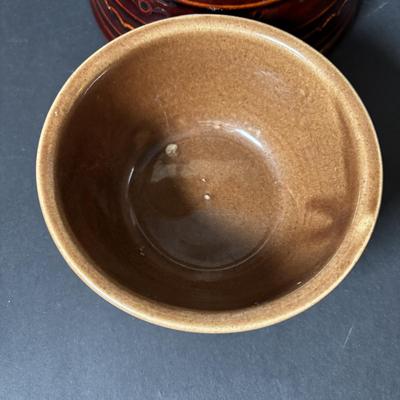 LOT 129: Vintage Pottery Bowls, Little Chicks Salt/Pepper Shakers & Hand Mixers (3)