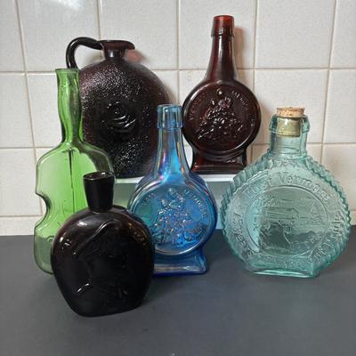 LOT 135: Vietnam Memorial Jaycees Bottles, Millville NJ, First National Bank of Vermont Bank, Clevenger Brothers and Others