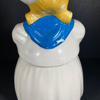 LOT 136: Vintage Shawnee Dutch Girl Cookie Jar