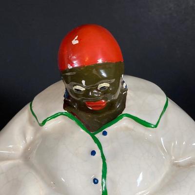 LOT 138: Vintage McCoy Black Americana Cookie Jar
