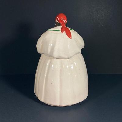 LOT 138: Vintage McCoy Black Americana Cookie Jar