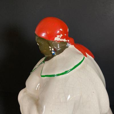 LOT 138: Vintage McCoy Black Americana Cookie Jar