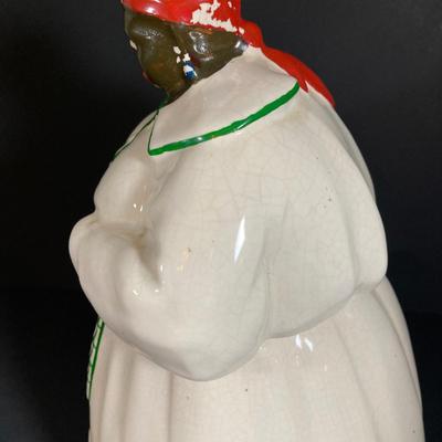 LOT 138: Vintage McCoy Black Americana Cookie Jar