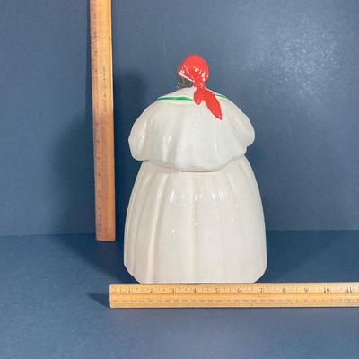 LOT 138: Vintage McCoy Black Americana Cookie Jar