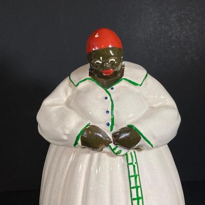LOT 138: Vintage McCoy Black Americana Cookie Jar