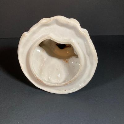LOT 140: Vintage Dutch Girl Pottery Cookie Jar