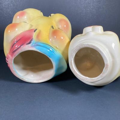 LOT 149: Vintage / Mid Century American Bisque Pig Cookie Jar