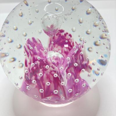 LOT 156: Collection of Three Art Glass Paperweights