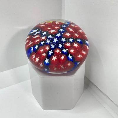 LOT 156: Collection of Three Art Glass Paperweights
