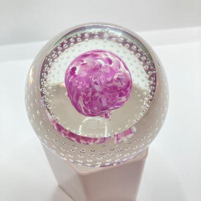 LOT 156: Collection of Three Art Glass Paperweights