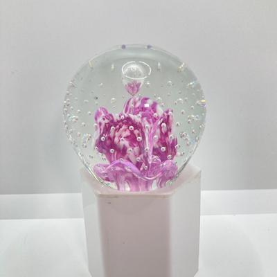 LOT 156: Collection of Three Art Glass Paperweights