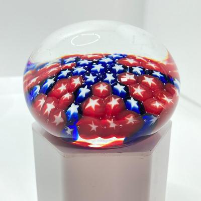 LOT 156: Collection of Three Art Glass Paperweights