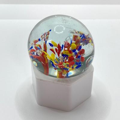 LOT 156: Collection of Three Art Glass Paperweights