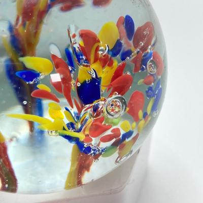 LOT 156: Collection of Three Art Glass Paperweights