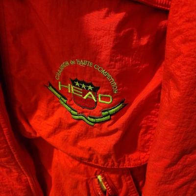 Vintage Obermeyer Gore-tex Lime Green White Head Sports Wear Champion De Haute Competition Mens Made in Hong Kong