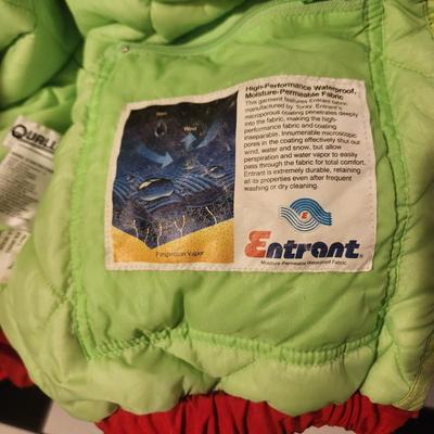 Vintage Obermeyer Gore-tex Lime Green White Head Sports Wear Champion De Haute Competition Mens Made in Hong Kong