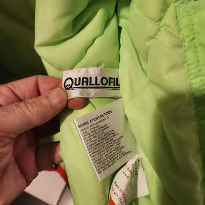 Vintage Obermeyer Gore-tex Lime Green White Head Sports Wear Champion De Haute Competition Mens Made in Hong Kong