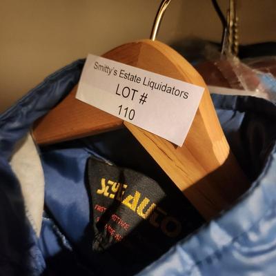 Vintage BMW Style Auto Competition Jacket Size Large