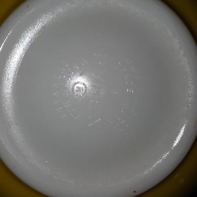 Yellow Pyrex Cinderella Bowl. Size 443