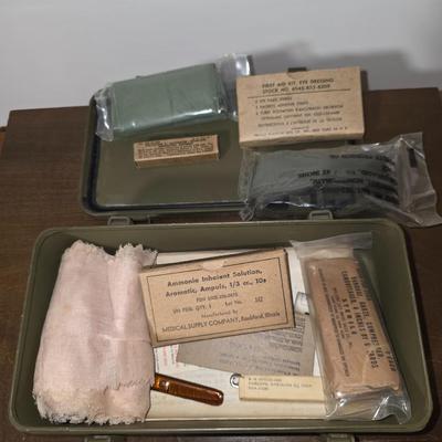 Military First Aid kit from early 1960s