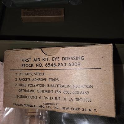 Military First Aid kit from early 1960s