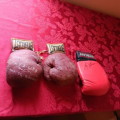 SIGNED BOXING GLOVES