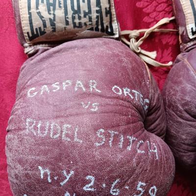 SIGNED BOXING GLOVES